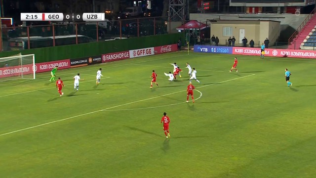 Грузия победила Узбекистан в товарищеском матче
