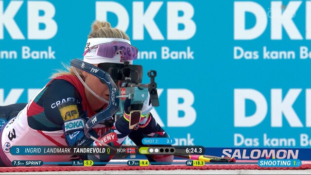 Тандреволд выиграла спринт на Кубке мира в Рупольдинге