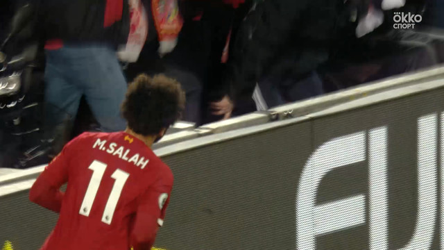Гол Мохамеда Салаха в ворота «Манчестер Сити»