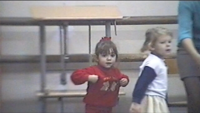 Как Медведева занималась хореографией в детстве