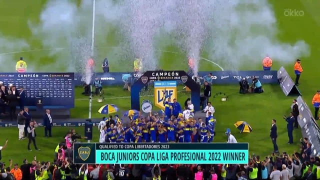 «Бока Хуниорс» выиграл Кубок Профессиональной Лиги Аргентины