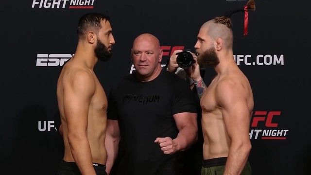 UFC Вегас 25: Рейес vs Прохазка — Битвы взглядов