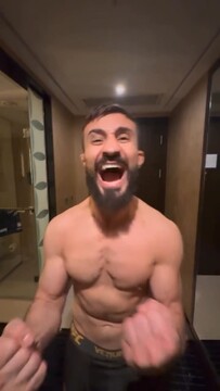 Реакция Назима Садыхова на бонус $ 100 тыс. за победу в Баку