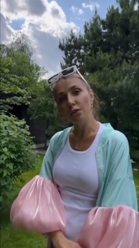 Татьяна Навка опубликовала видео со своей дачи