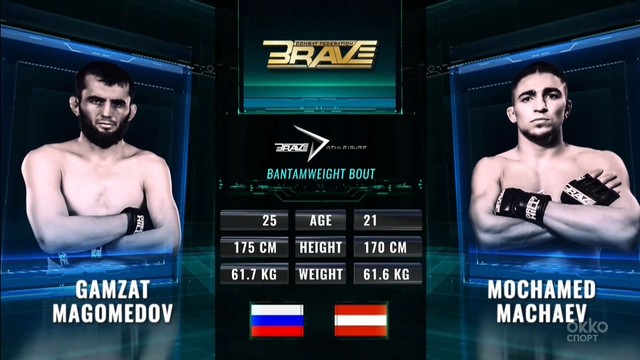 Brave CF 52. Гамзат Магомедов vs Мохамед Мачаев