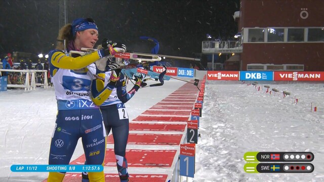 Сборная Норвегии вырвала победу в эстафете на первом этапе КМ