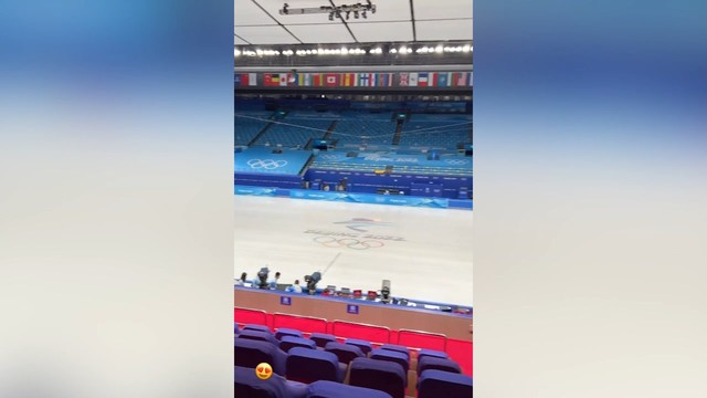 Алина Загитова показала олимпийскую арену