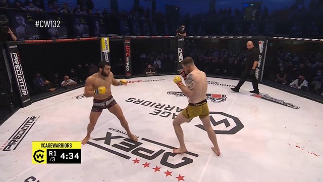 Cage Warriors 132. Джейми Ричардсон vs Леонардо Дамиани