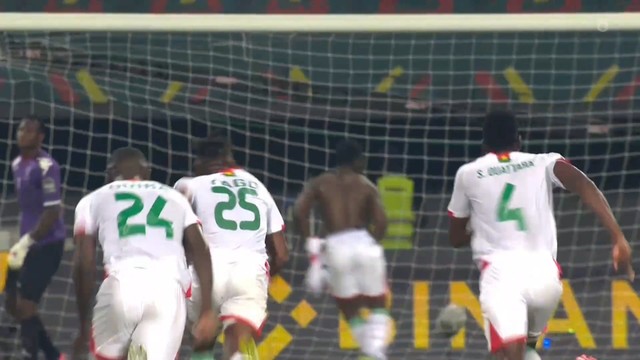 Сборная Буркина-Фасо вышла в 1/4 Кубка Африки, одолев Габон