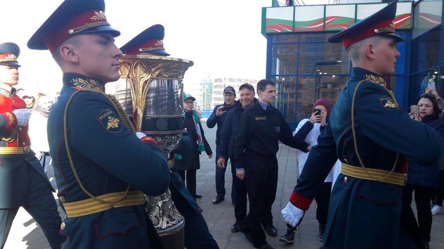 Кубок Гагарина прибыл на «Татнефть-Арену»