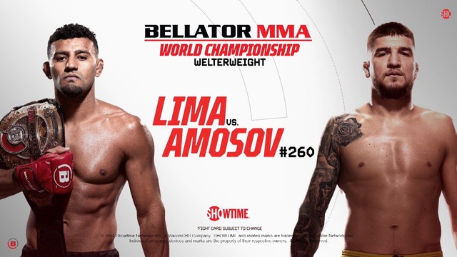Промо Bellator 260: Лима vs Амосов