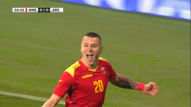 Черногория победила Грецию в товарищеском матче