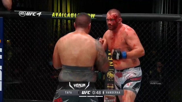 Вандераа единогласным решением победил Тафу на турнире UFC