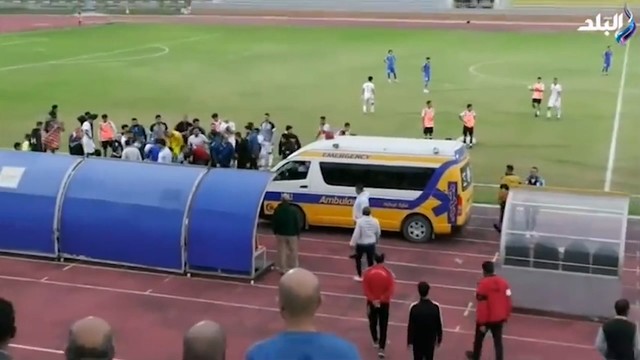 Сердечный приступ египетского тренера во время празднования гола