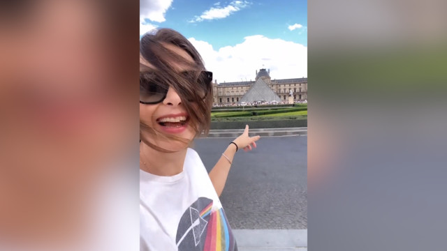 Мария Шарапова показала видео из Парижа