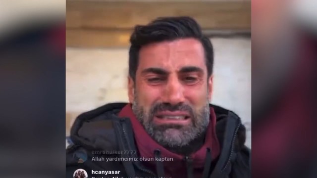 Экс-вратарь Турции расплакался в эфире из-за землетрясения