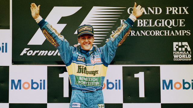 Лучшая гонка Шумахера в Формуле-1: Гран-при Бельгии — 1995